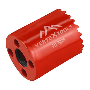 Коронка биметаллическая VertexTools 2525-40 по металлу 40 мм