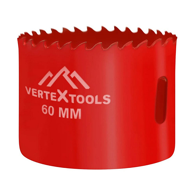 Коронка биметаллическая VertexTools 2525-60 по металлу 60 мм