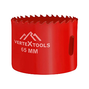 Коронка биметаллическая VertexTools 2525-65 по металлу 65 мм