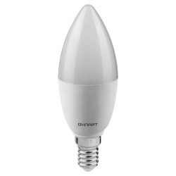Лампа светодиодная Онлайт 90 056 OLL-C37-12-230-6.5K-E14-FR