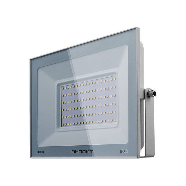 Прожектор Онлайт 90 140 OFL-100-6K-WH-IP65-LED