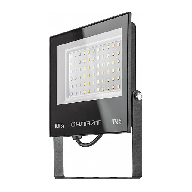 Прожектор Онлайт 90 500 OFL-03-100-6.5K-BL-IP65-LED