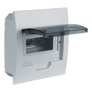 Бокс встраиваемый Navigator 93 803 NSS-DBI-8-WH-IP41 ЩРВ-П-8 модулей пластик