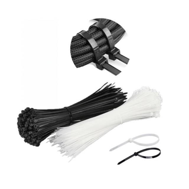 Хомут Admiral нейлон 6.6 2.5*150 мм против УФ+морозостойкий черный 100 шт