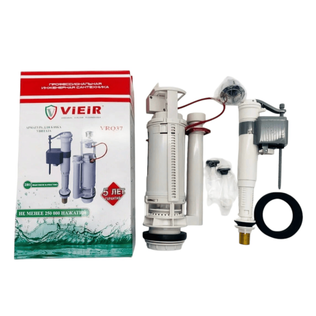 Арматура для бачка унитаза Vieir VRQ37 универсальная