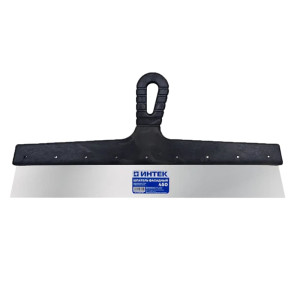 Шпатель фасадный Интек 10102-450 из нержавеющей стали 450 мм