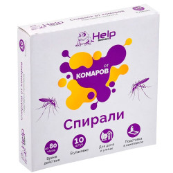 Спирали от комаров Help 80230 10 шт
