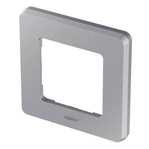 Рамка Legrand Inspiria 673932 1 пост алюминий
