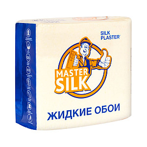 Жидкие обои Silk Plaster Master Silk MS-124 светло-синий