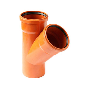 Тройник Valfex 33160160 160/110/45° рыжий