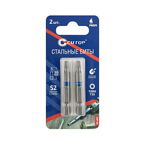 Биты Cutop Profi Torx T25 50 мм 2 шт