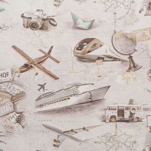 Обои Артекс Путешествия 11209-01 1.06*10.05 м