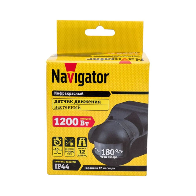 Датчик движения Navigator 80 456 NS-IRM05-BL Датчик движения Navigator 80 456 NS-IRM05-BL