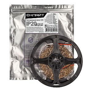 Лента светодиодная Онлайт 80 956 OLS-2835CW120-9.6-IP20-12V