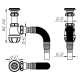 Сифон для умывальника Aquant S1004-35-MR 1 1/4