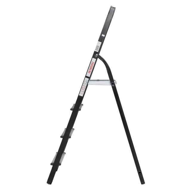 Стремянка Новая высота NV1130 4 ступени черная