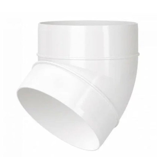 Колено воздуховода Zenberg 121-45 круглых каналов 100 мм