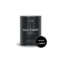 Эмаль термостойкая Elcon Max Therm 1000 градусов черная 0,8кг