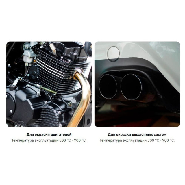 Эмаль термостойкая Elcon Max Therm 700°С красно-коричневая 0.8 кг