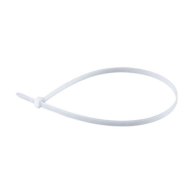 Хомут кабельный Navigator 71 043 NCT-036-250-100/WH 3.6*250 мм белый 100 шт