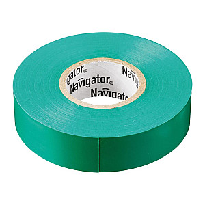 Изолента Navigator 71 106 NIT-B15-20/G зеленая