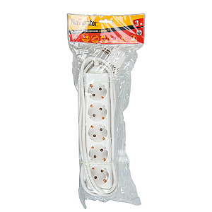 Удлинитель Navigator 71 555 NPE-S-05-300-E-3*0.75 5*3 м с заземлением