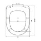 Сиденье для унитаза Berges Hit A 010401 с крышкой дюропласт