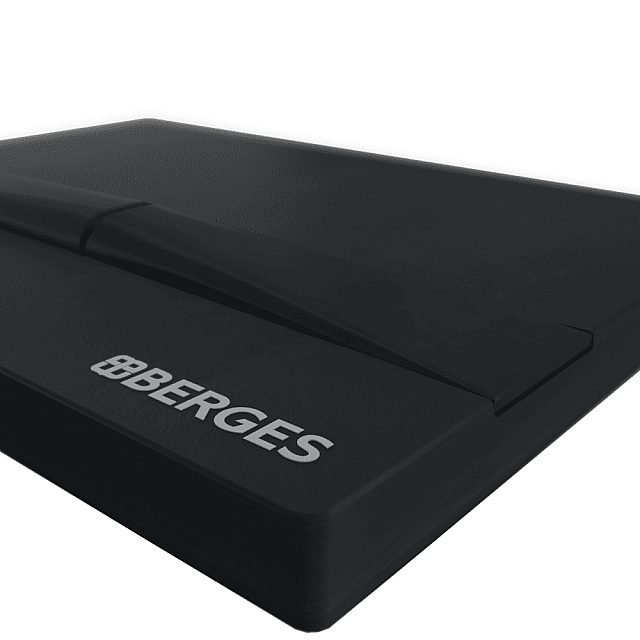 Кнопка Berges 040055 для инсталляции Frame Novum F2 черная