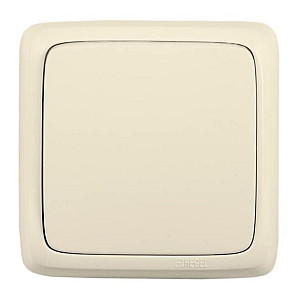 Выключатель Hegel Alfa ВА10-113-01 1 клавиша слоновая кость