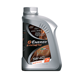 Масло моторное G-Energy SyntheticActive 5w-40 1 л