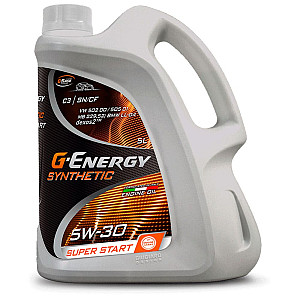 Масло G-Energy Synthetic Super Start 5W-30 5 л