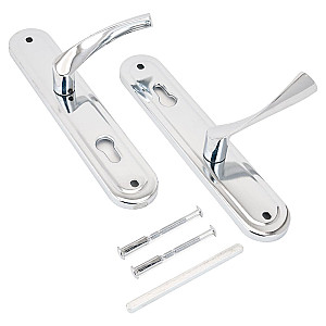 Комплект ручек Аллюр 103-1 85 мм CP хром