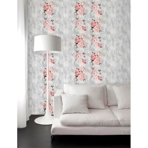 Панель ПВХ Sanrelia Пионовая нежность фон-651/1