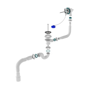 Сифон для ванны Aquant V155-30-MR 1 1/2