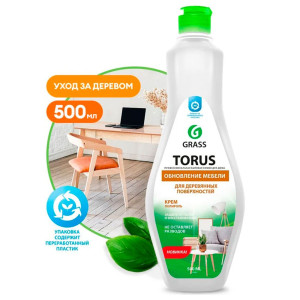 Очиститель-полироль для мебели Grass Torus Cream 125821 500 мл