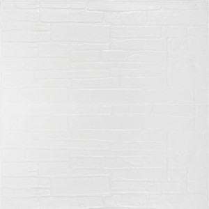 Панель самоклеящаяся Рыжий Кот Камень белый 70*77см