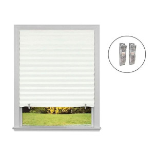 Шторы-плиссе Рыжий Кот Skandi 105044 самоклеящиеся 60*180 см белый