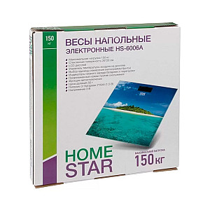 Весы напольные Homestar HS-6006A электронные 150 кг