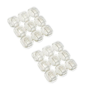 Крючки Рыжий Кот 110693 для гирлянд и проводов самоклеящиеся 18 шт