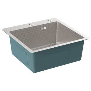 Мойка кухонная Diadonna S5050-1 500*500*200 мм