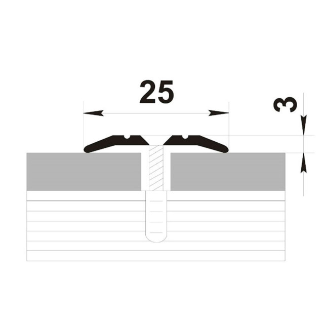 Порог Best Profile А1 135 дуб лионский 25 мм 1.35 м