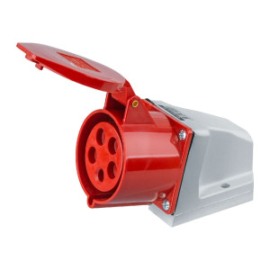 Розетка Navigator 14 299 NCA-SR125-32-380 стационарная наружная 32А 3P+N+PE IP44