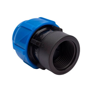 Муфта Valfex 121001232100 ПНД компрессионная соединительная внутренняя резьба 32*1