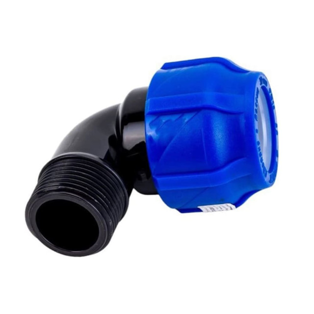 Отвод Valfex 1210012440112 ПНД компрессионный НР 40*1 1/2 Отвод Valfex 1210012440112 ПНД компрессионный НР 40*1 1/2