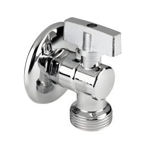 Кран шаровой Valfex VF.392.N.05 латунный угловой для подключения сантехнических приборов 1/2