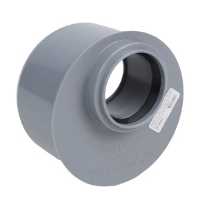 Редукция для внутренней канализации Valfex 25110050s 110*50 мм короткая