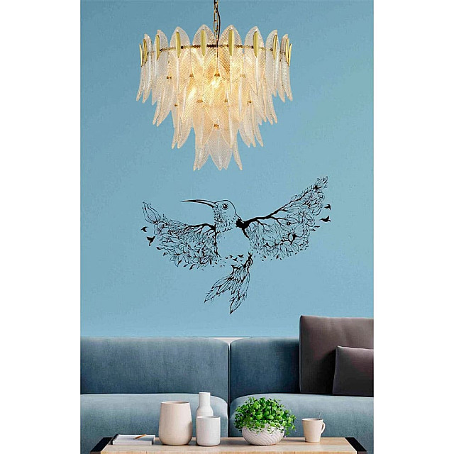 Светильник Leek LE CH Attika LE062300-005 E14*9 120Вт 230В металл стекло