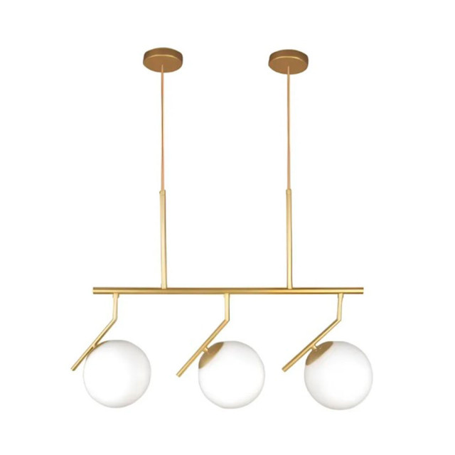 Светильник Leek LE CH Globo LE062200-023 E14*3 120Вт 230В металл стекло