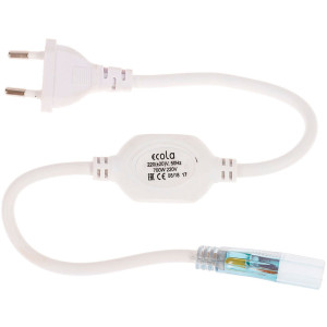Блок питания Ecola H1407KESB Led strip 220V IP20 700W 14*7 IP68 для лент с кабелем муфтой разъемом и вилкой
