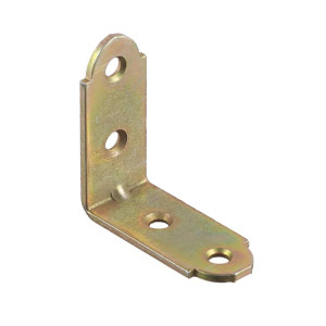 Уголок узкий Domax RKW3 400307 50*50*17*2 мм желтый цинк